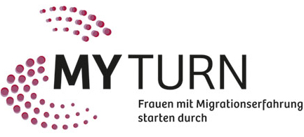 Logo My Turn Frauen mit Migrationserfahrung starten durch